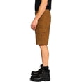 thumbnail image 2 of FULL BLUE Cargo Canvas Shorts, Performance Stretch, Regular Fit, Rust, Size 40, 2 of 6