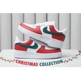 thumbnail image 1 of Ni&ke Air Force 1 Custom Shoes Christmas XMAS Green Red White Mens Womens, 1 of 1