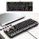 thumbnail image 3 of Qwert 87 teclado mecánico con cable USB de alta calidad profesional fácil de usar mezcla colorida Afortunado Sencillez, 3 of 5