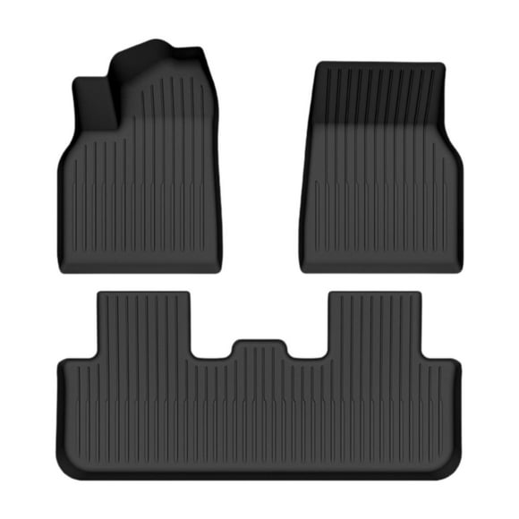 jinwen Car Floor Mat Liner Kit 1ST and 2ND Waterproof Easily Install Easy to Clean Heavy Duty Automotive Floor Mats Four Seasons Use