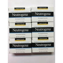 Neutrogena The Transparent Facial Bar Original Formula, Fragrance Free 3.50 oz (Pack of 6)