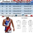 thumbnail image 4 of Vedolay 2023 Tank Tops for Men Summer Printing Graphic Crew Neck Blouses,Khaki XL, 4 of 4