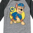thumbnail image 3 of Paw Patrol - Chase Sketch - Toddler & Youth Raglan Graphic T-Shirt, 3 of 6