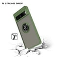 thumbnail image 5 of CoverON For Google Pixel 7 Phone Case, Clear Back Ring Holder Kickstand Cover, Green, 5 of 7