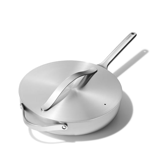 Sartén Sauté Caraway de 4,5 qt de acero inoxidable de 5 capas apta para horno