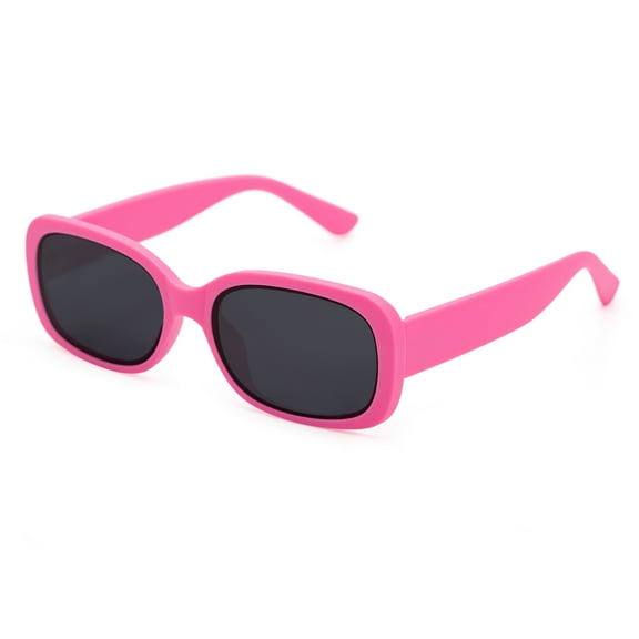 Womens sunglasses pink frame, UV400 protection, suitable for travel shopping driving