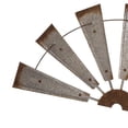 thumbnail image 4 of Washranp Farmhouse Windmill Wall Decor,Rustic Iron Hanging Art Ornament Galvanized Windmill Wall Sculptures, 4 of 5