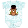 thumbnail image 3 of Inktastic Groundhog Day with Groundhog in Top Hat Boys or Girls Baby Bodysuit, 3 of 5