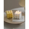 thumbnail image 5 of 1pc Magic Cube Shaped Candle, Modern Wax Candle For Home, 5 of 5