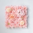 thumbnail image 1 of Simulación de pared de plantas, fondo de boda, pared de rosas, simulación de pared de flores, decoración de ventana de tienda, pared de plantas verdes, hilera de flores de hortensia, 1 of 5