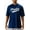 NAVY, variant on A4 NB3143 Youth Tek 2-Button Henley - Navy, Large