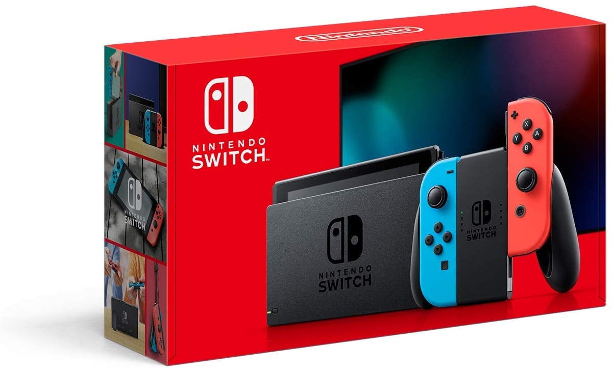 Nintendo Switch Version 2 Console with Gray Joy-Cons Nintendo Switch Version 2 Console with Gray Joy-Cons