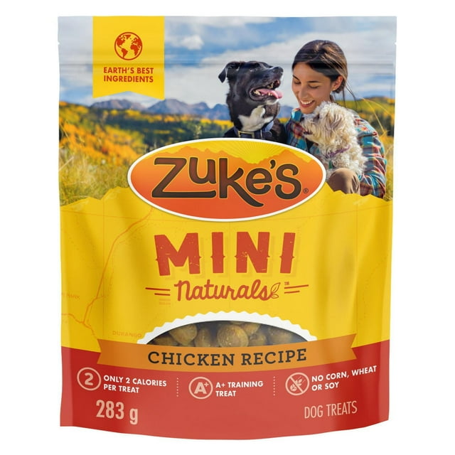 Zuke's Mini Naturals Tender Bites Chicken Recipe, Dog Treats
