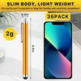 thumbnail image 2 of 36 Pack Stylus Pen,Stylus Pens for Touch Screens,Sensitivity & Precision Stylus,Capacitive Touch Screen Pens for Tablets Smartphones Universal Touch Screen Devices, 2 of 5