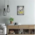 thumbnail image 3 of Daisy Canvas Pictures Bathroom Wall Art Modern Flower Bathtub Artwork Rustic Wood Board Background Wall Art Decor Living Room Bedroom Office Home Wall Decor Framed Ready to Hang yellow Size 12x16 inch, 3 of 6