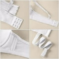 thumbnail image 6 of CHGBMOK Everyday Bras for Women Full Coverage Underwire Bras Solid Full Figure Beauty Back Smoothing Bra, 6 of 6