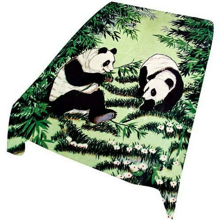 Acrylic Mink Panda Blanket 633