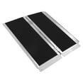 thumbnail image 1 of Wheelchair Ramp, Waterproof Portable Loading Ramp with Handle for Steps for Doorways for Wheelchair for Stairs for Mobility Scooter, 1 of 8