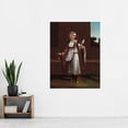thumbnail image 2 of Vanmour Woman From The Island Of Patmos Painting Extra Large XL Wall Art Poster Print, 2 of 3
