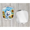thumbnail image 4 of Samoyed in Sunflowers Compact Mirror 2.75 in x 3 in, 4 of 4