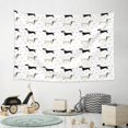 thumbnail image 6 of Xecao Dachshund Dog Print Tapestry, Wall Hanging Room Funny Decor, Backdrop Room Decor for Bedroom Living Room dormitory, 6 of 8