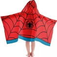 thumbnail image 1 of Spider-Man Suit Hooded Poncho Towel, 1 of 2