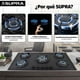 thumbnail image 3 of SUPRA Parrilla Empotrable de 90 cm de Gas BELLA-90 Negra, 3 of 8