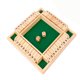 thumbnail image 1 of Wooden four-sided digital flip card interactive game (green) drinking game flip card 0.35kg (white box), 1 of 1