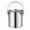 Middle, variant on KGJQ Storage Bucket with Handle And Sealed Buckles Pot Stainless Steel Rust-Resistant Seafood Boil Pot for Cooking And Home Brewing