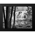 thumbnail image 2 of Nagler, Monte 14x12 Black Modern Framed Museum Art Print Titled - Bond Falls and Trees, 2 of 5
