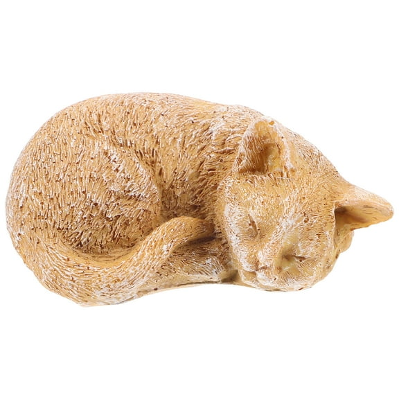 FRCOLOR Pet Memorial Statue Ornament Resin Pet Memorial Stone Pet Memorial Stone for Garden