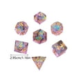 thumbnail image 3 of Resin Dice Table Game D20 Color Son Set 7pc, 3 of 5