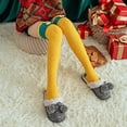 thumbnail image 6 of EnJoCho Clearance Womens Knee High Socks Dress Socks Coral Over The Knee High Socks Stockings Women Christmas Socks Warm Thick Socks Adult Xmas Themed Charming Socks Heated Socks, 6 of 7