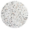 thumbnail image 4 of Modway Zinque 36" Round Terrazzo Dining Table in Gold White, 4 of 6
