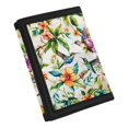 thumbnail image 2 of FUIALDOLG Hummingbird Floral Decoration Children's Wallet, Elastic Polyester Trifold Card Wallet for Travel, Protective Slim Coin Pockets, 2 of 6
