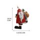 thumbnail image 3 of XWSHYW Adornos Colgantes Árbol de Navidad de Hierro Forjado Colgante de Papá Noel Rojo Colgante de Árbol de Navidad, 3 of 3