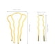 thumbnail image 3 of 4 peinetas laterales para el cabello, accesorios para novias, 3 of 7
