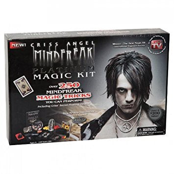 New Criss Angel MINDFREAK Platinum Magic Kit over 250 Tricks and (Criss Angel Best Magic)