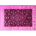 thumbnail image 1 of Ahgly Company Indoor Rectangle Oriental Pink Traditional Area Rugs, 5' x 8', 1 of 4