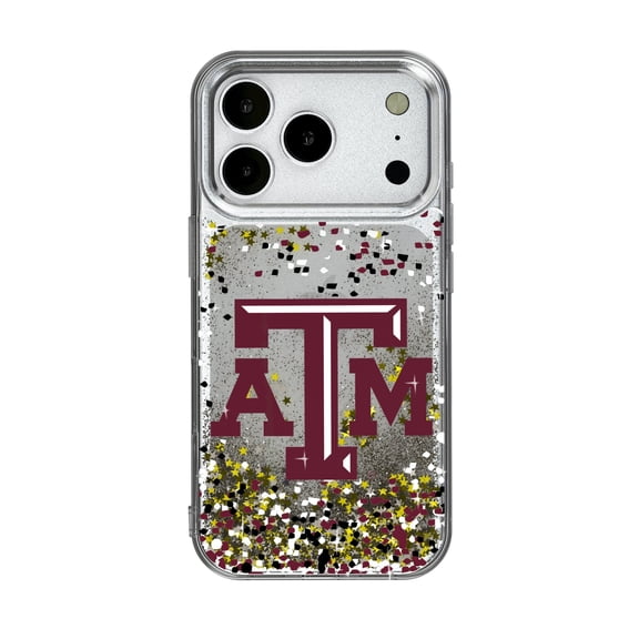 Texas A&M Aggies iPhone Glitter Confetti Design Case