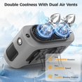 thumbnail image 2 of Ventilador de cintura COMLIFE, 14500 mAh, recargable, 40 h de refrigeración, 2 of 8