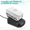 thumbnail image 6 of 6.0Ah 24V Battery and Charger for Snow Joe+ Sun Joe 24 Vlot 24BAT-LTX/LTW/LTE/LT/XR Pro Lithium-Ion Battery, 6 of 8