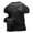 T-Shirt Black On Black, variant on Gymish Squat Squad Gym Shirt for Men – Funny Workout T-Shirt with Rubber Back Design, Men's Gym Clothes, Fitness & Lifting Tee