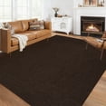 thumbnail image 2 of FairOnly 10'x13'Modern Solid Color Knitted Machine Washable Area Rug Low Pile Pet Friendly Non Slip Indoor Minimalist Rug for Living Room Dining Room,Red Brown, 2 of 8