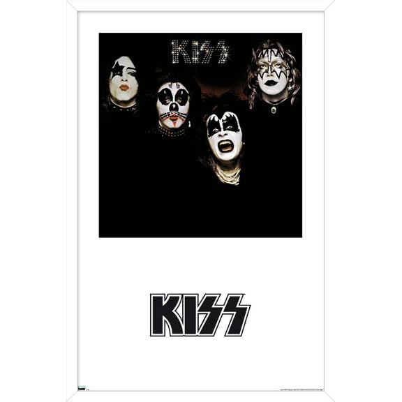 KISS - Kiss Album Series Wall Poster, 22.375" x 34" Framed