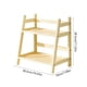 thumbnail image 3 of Rack de doble capa para sobremesa - Organizador de madera para oficina, cocina y dormitorio - 27x28,5x18cm en negro, marrón, verde, beige, gris, 3 of 6