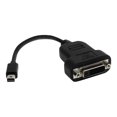 thumbnail image 3 of StarTech.com Mini DisplayPort to DVI Adapter - 1080p - Single Link - Active - Mini DP (Thunderbolt) to DVI Monitor Adapter (MDP2DVIS) - DVI adapter - dual link - Mini DisplayPort (M) to DVI-D (F) - 7.9 in - black, 3 of 6