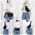 thumbnail image 3 of Fanny Pack for Women Men,Crossbody Fanny Pack Water Resistant Sports Waist Bag Pack, Belt Bag for Travel Hiking Running, 3 of 6