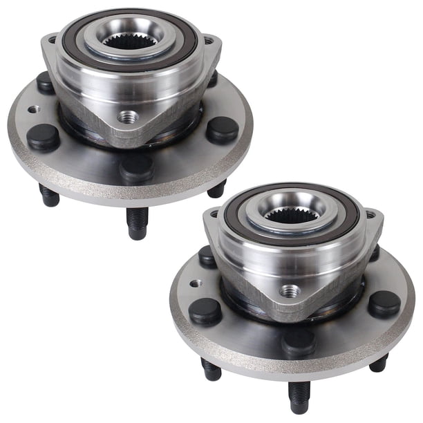 PAROD Par 513277 Conjunto de buje y cojinete de rueda delantero/trasero compatible con Buick Enclave 08-17 09-17 Chevy Traverse 07-16 GMC Acadia 07-10 Saturn Outlook 6 lengüetas con ABS