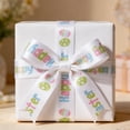 thumbnail image 2 of Easter Ribbon Decorative Weaving Tape with Bunny Egg Goblin Carrot Motifs 9 m Length Polyester Satin Holiday Gift Box Packaging Ribbon, 2 of 6